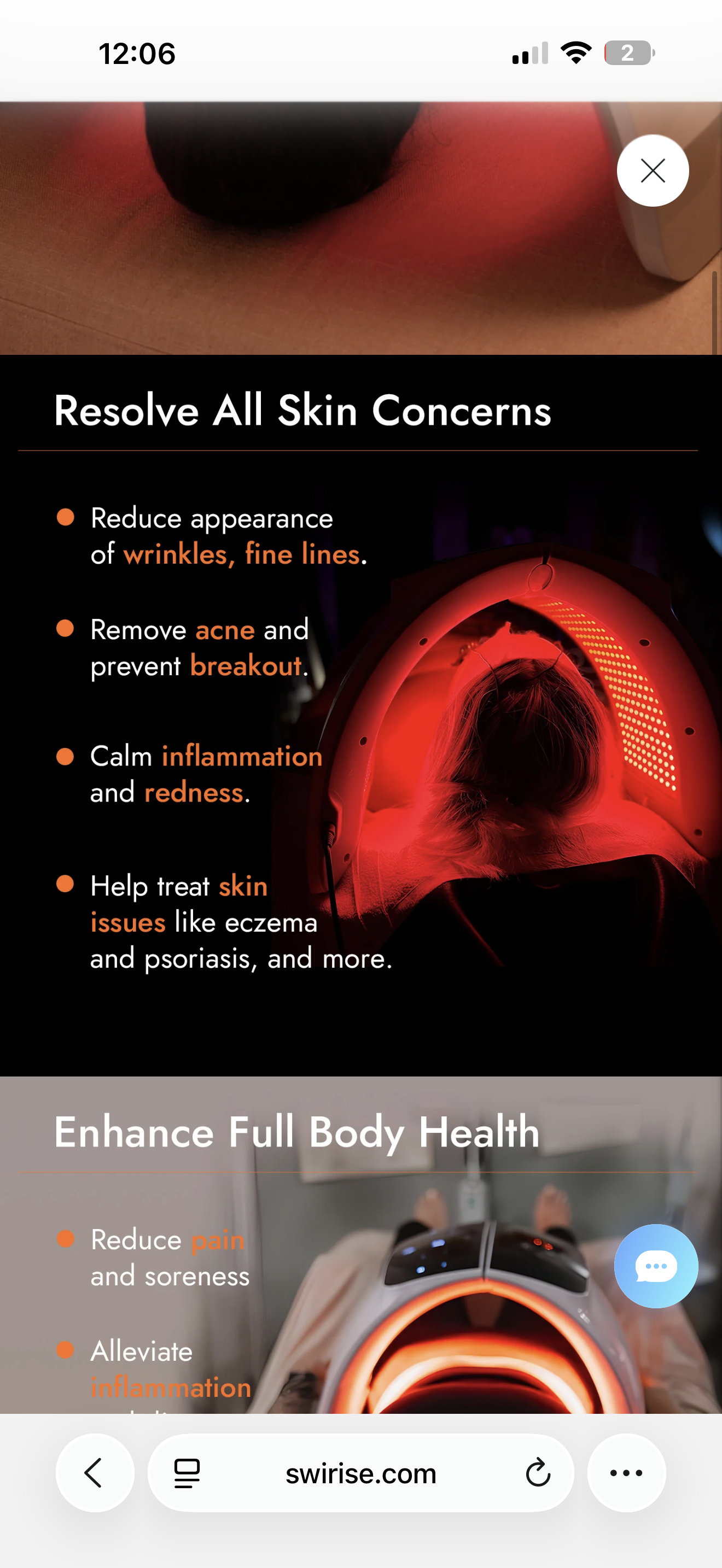 Pro LED Photon Therapy Dome