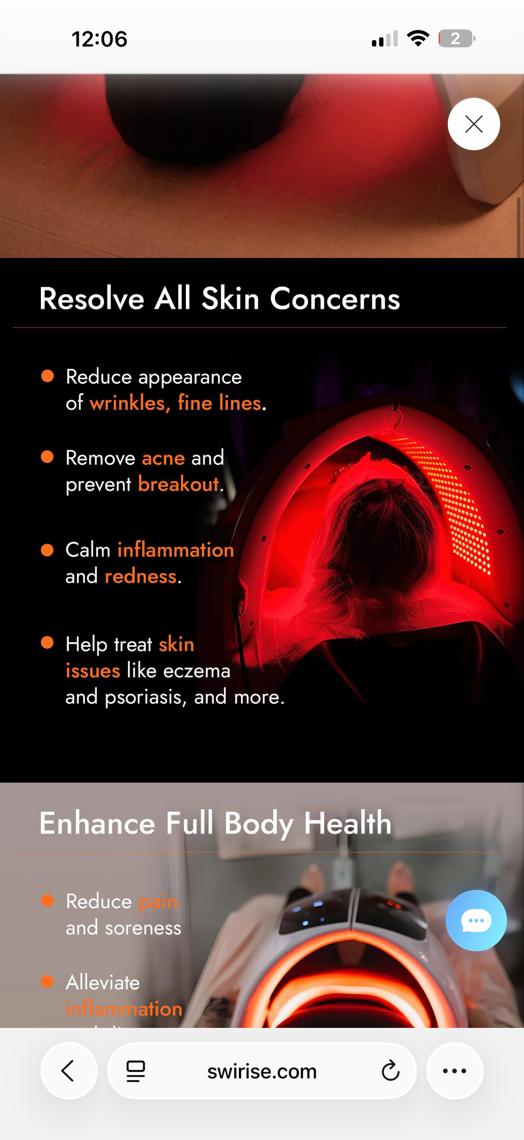 Pro LED Photon Therapy Dome